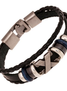 Retro Jewelry Men Bracelets Charm Simple Punk Style Bracelet