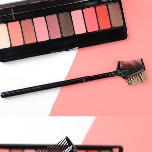 Eyelash comb eyelash brush eyebrow brush pig bristle beauty