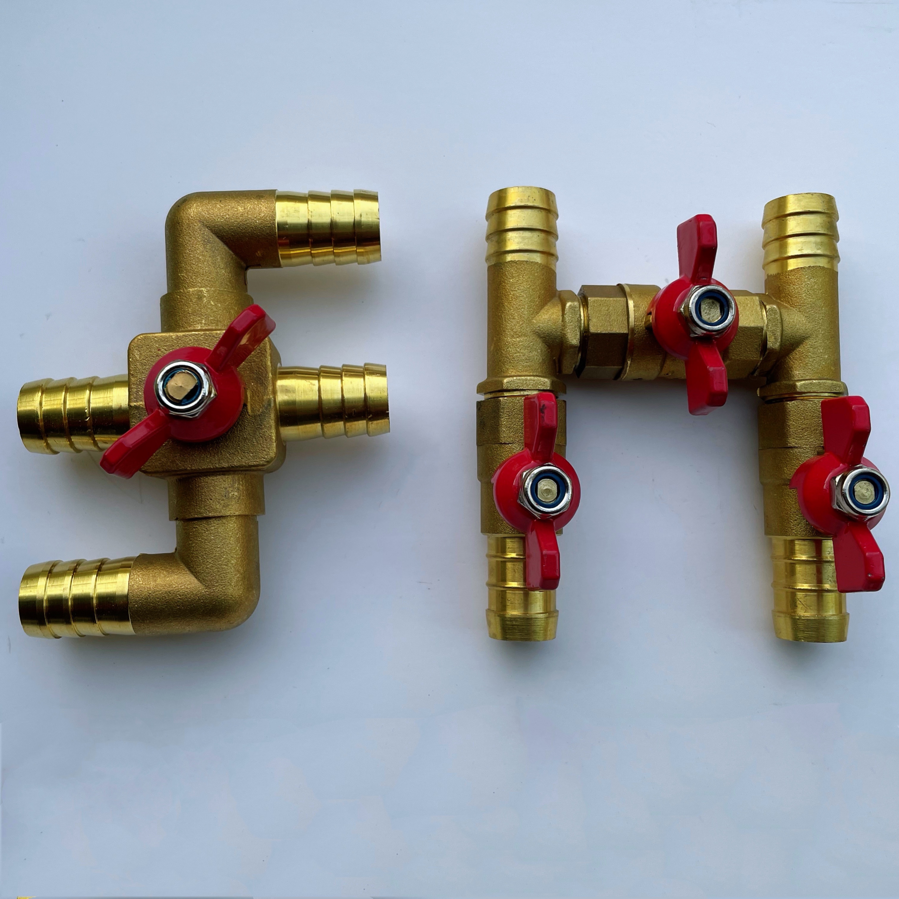 汽車閥門手動四通閥加厚水閥開關