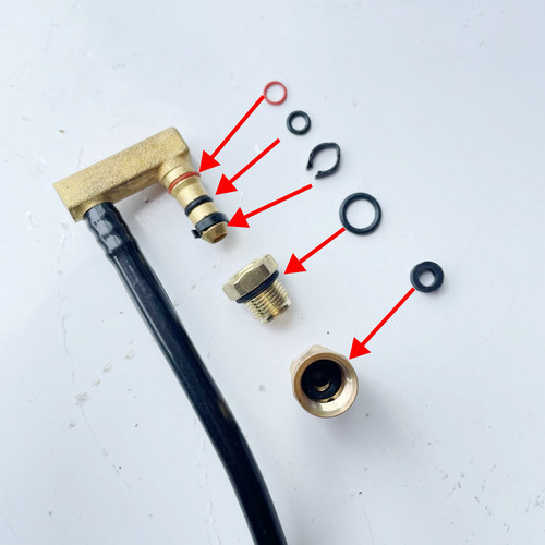 变速箱H阀接头密封圈胶垫修理包