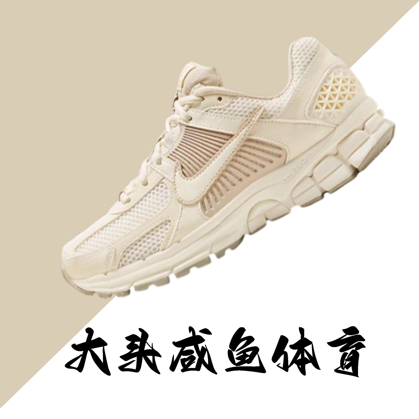 Nike Air Zoom Vomero耐克 男女低帮复古缓震跑步鞋 FQ6868-111 - 实物图