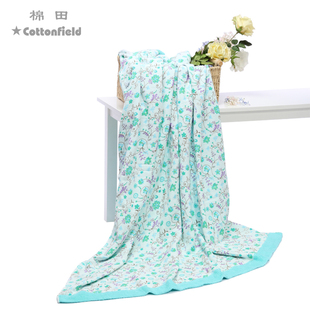 棉田纯棉 柔软舒适毛巾毯盖毯SKT21202 高端单人毛巾被