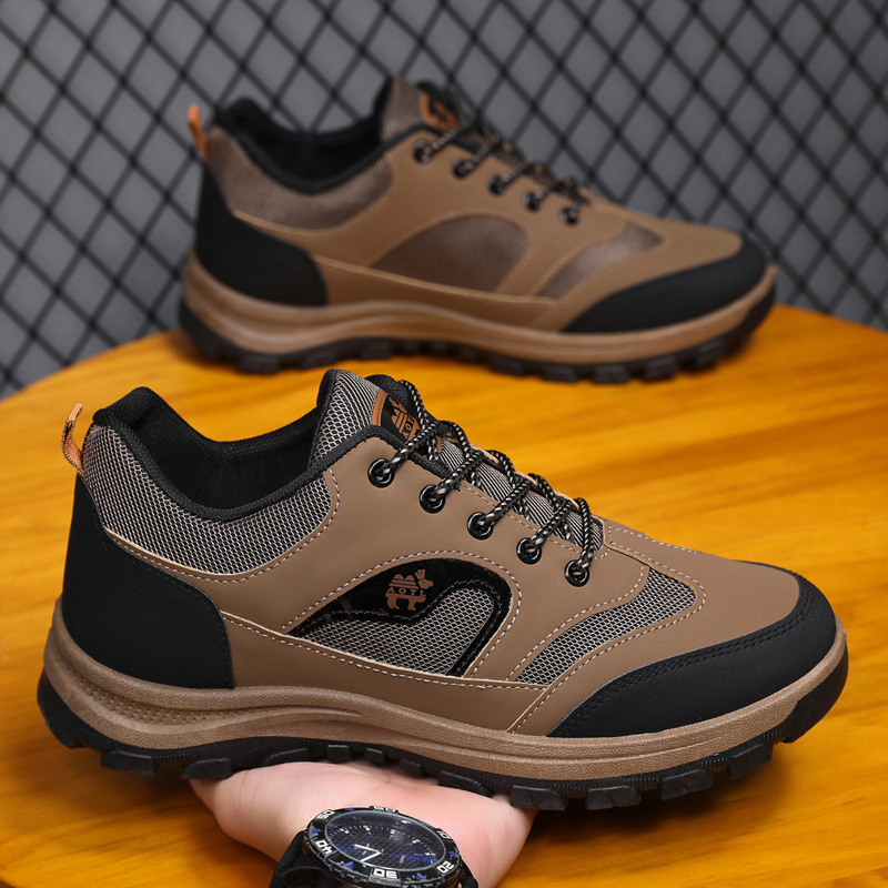 户外登山鞋男软底防滑运动休闲鞋