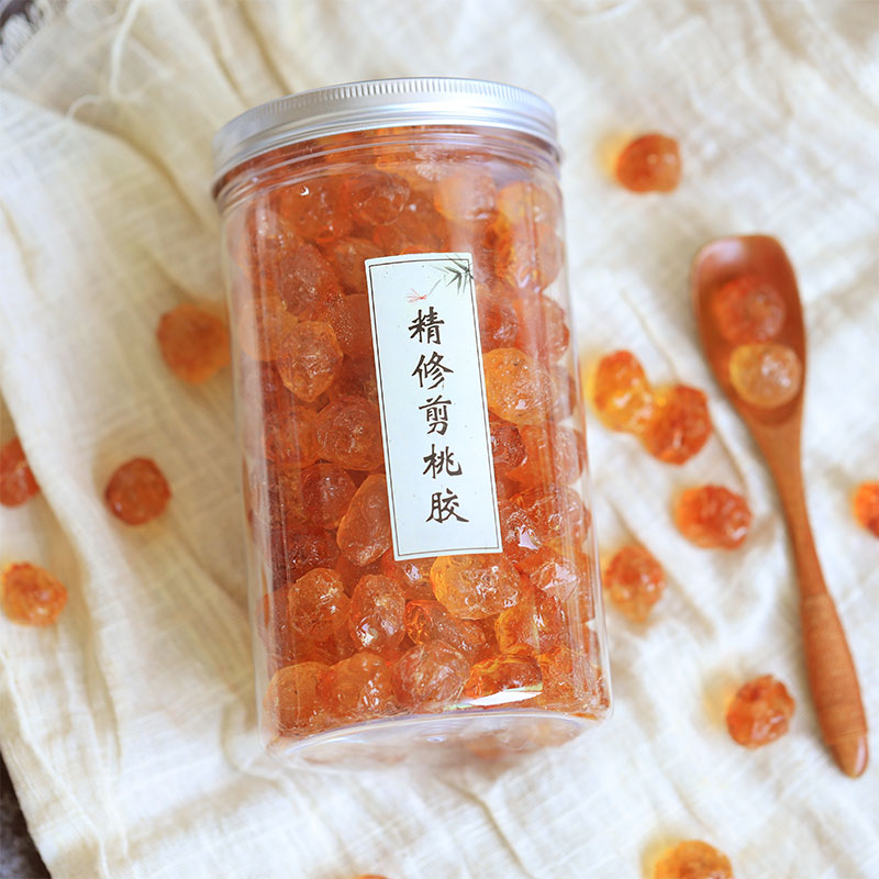云南桃胶天然野生食用500g一级一斤桃胶特级无杂质皂角米雪燕组合