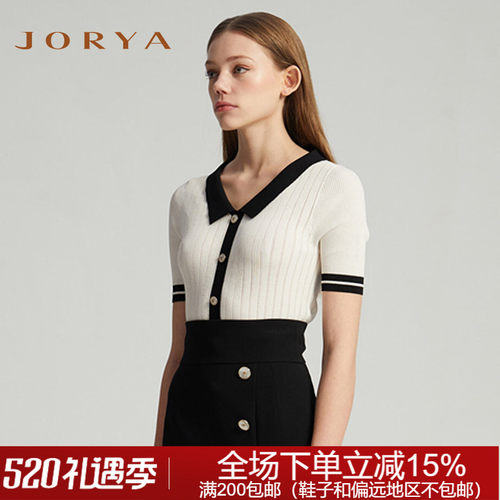 JORYA卓雅2020夏季针织衫