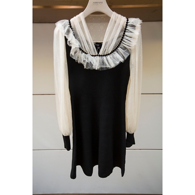 专柜正品秋冬时尚成熟P066S010艾薇针织连衣裙2380元