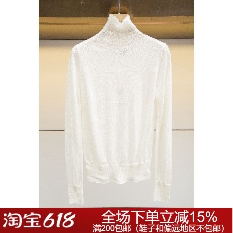 专柜正品秋冬时尚纯色高领C141602C卓雅针织衫2380元