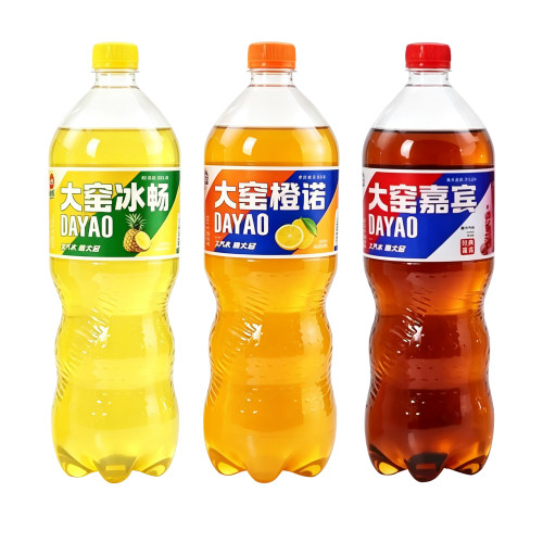 大窑汽水菠萝味可乐味橙味888ml