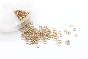 分装 超全开口圈日本贵和kiwa手工耳饰项链手链饰品配件铜镀金银色