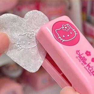 hellokitty压花器kitty印花器儿童学生手工图案手帐创意印章可爱