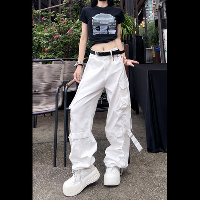 松紧腰休闲自由派长裤秋季
