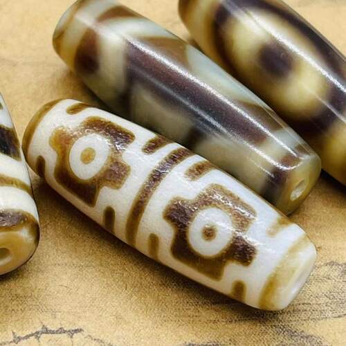保真品西藏天然玛瑙天珠吊坠配珠