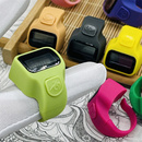 电子计数器手指环迷你家用手按数显夜光大屏显念数点数器工具戒指