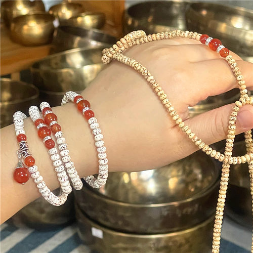 星月菩提子小珠手链多圈手串女