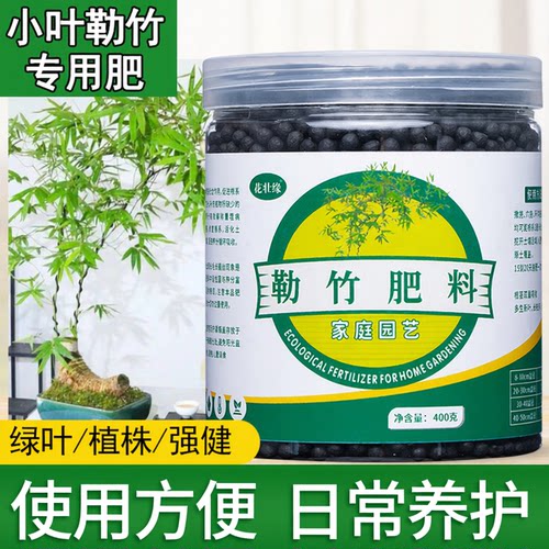 勒竹肥料促生长生根治黄叶