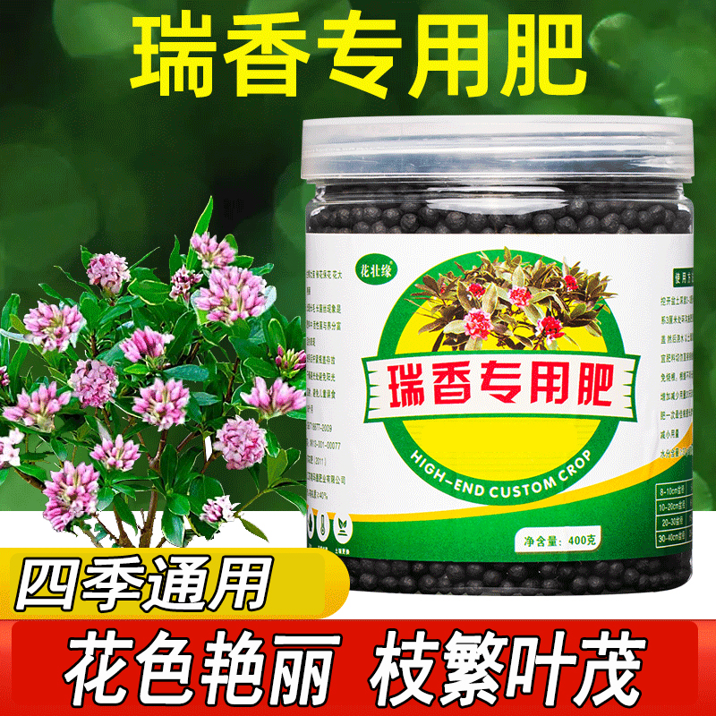 瑞香开花的肥料效果很好的有机肥