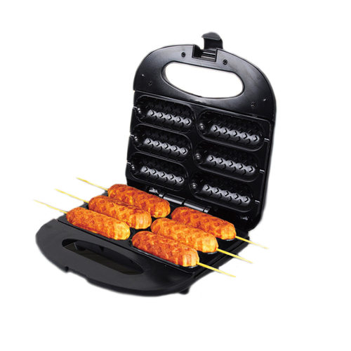 家用早餐机香肠烤肠机 热狗机三明治机电饼铛 hotdog machine