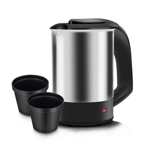 家用便携式电热水壶 欧规不锈钢烧水壶自动断电防干烧水壶kettle