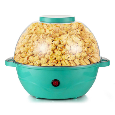 全自动爆米花机 电动电热爆谷机可加油加糖爆玉米机Popcorn Maker