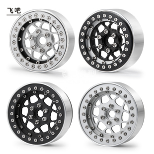 2.2 TRX4 寸金属轮毂 SCX10 幽灵 攀爬金属锁胎轮毂易控4082 1.9