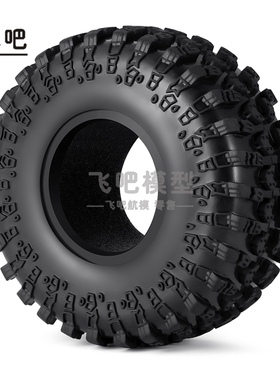 2.2寸攀爬车轮胎胎皮带内胆 1/10攀爬车 SCX10 幽灵 Wraith 易控