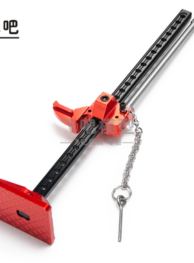 RC 模型攀爬车仿真金属件可升降猴爬杆SCX10 D90 TRX4千斤顶