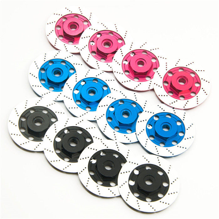 금속 브레이크 디스크가 장착된 사쿠라 D4 드리프트 플랫 스포츠카 1:10 시뮬레이션 디스크 브레이크 12MM 결합기