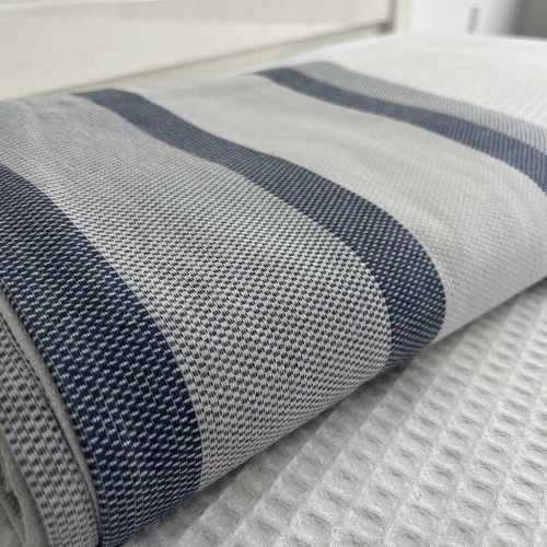 100%纯棉双经双纬色织床单