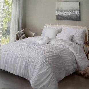 清仓!出口沙特外贸原单被子六件套220*240双人工艺被子4.8斤特价