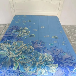 外贸尾单100%纯棉60支缎纹床单单件230 特价 250cm全棉双人睡单清