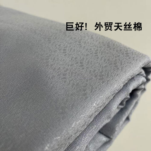 牛货！外贸高端尾货加厚提花天丝棉床单单件丝滑加厚凉爽双人睡单