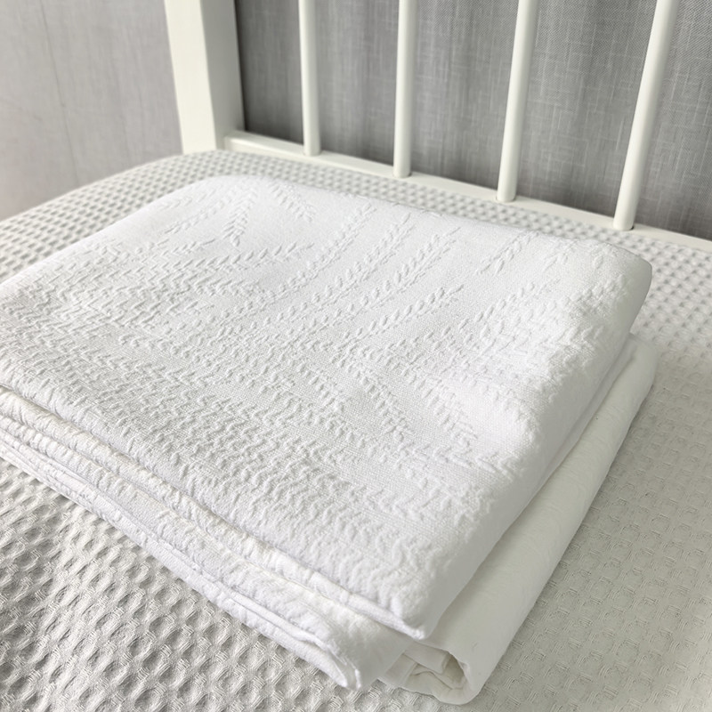 库存处理纯棉提花工艺布床单单件单人全棉简约纯色睡单特价清