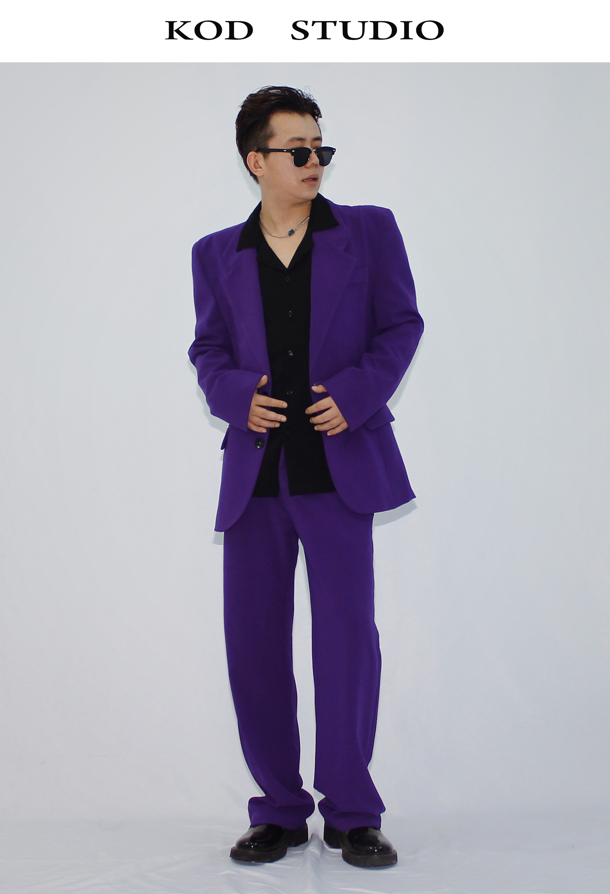 kod演出服夜店歌手男休闲西服