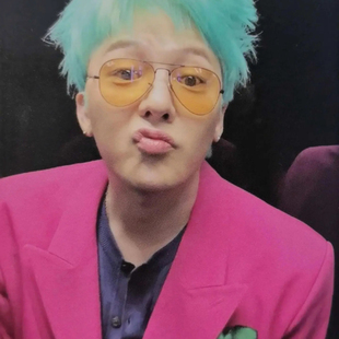 权志龙GD同款玫红色西服套装男2025春秋小众设计感痞帅西装外套潮