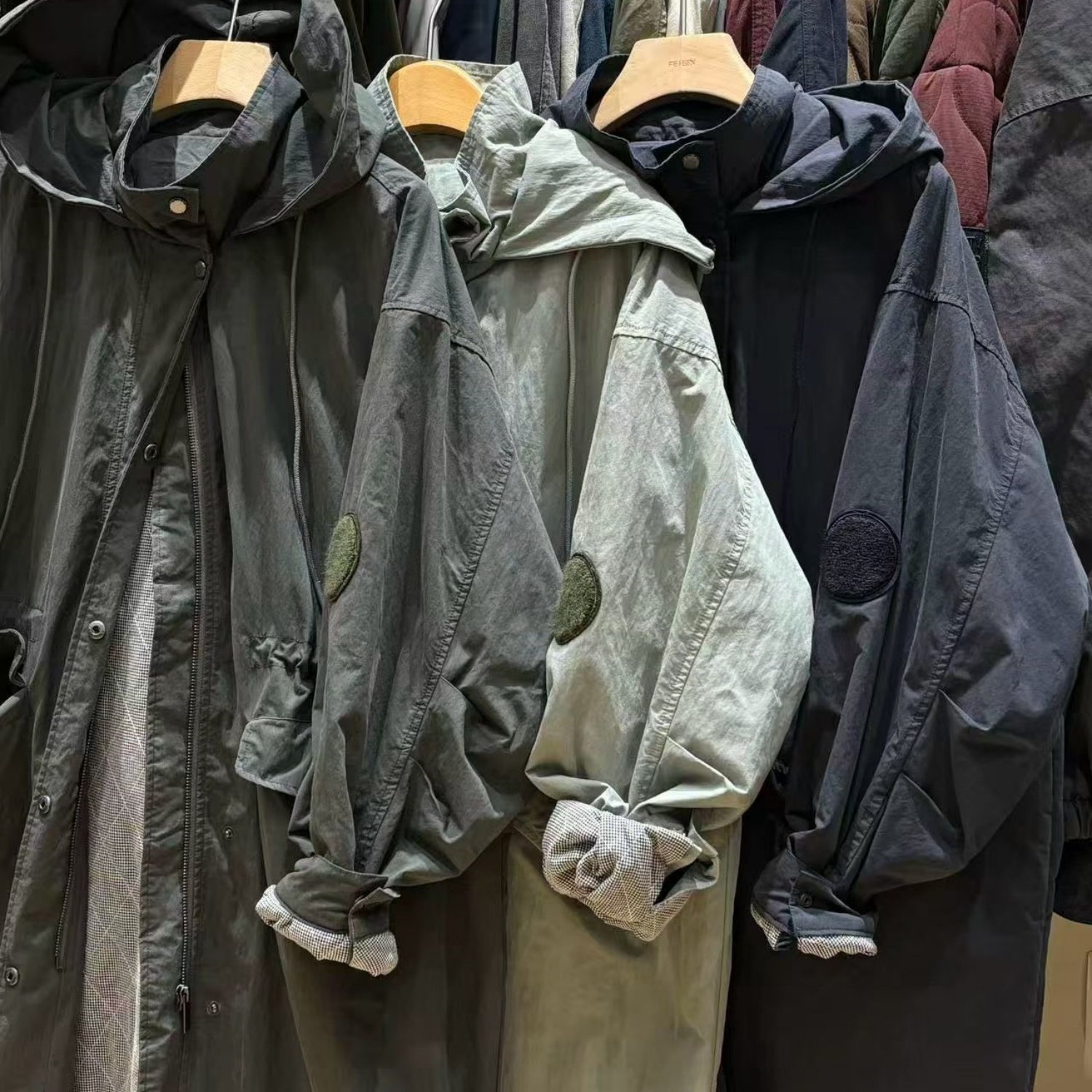 非本189571冬季女宽松大码胖mm慵懒松弛连帽收腰加厚长款风衣外套,女装/女士精品,棉衣/棉服,淘宝优惠券,粉丝福利购,淘宝优惠卷