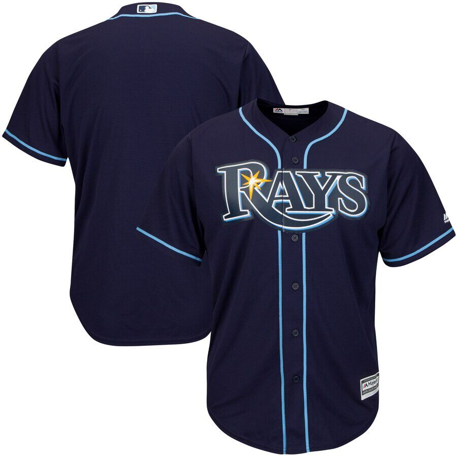 커스텀 야구 리그 레이스 TAMPA BAY RAYS 저지 야구 카디건