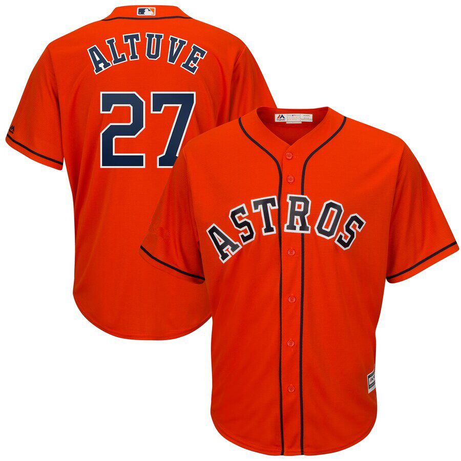 맞춤형 야구 리그 ASTROS HOUSTON ASTROS ALTUVE ALTUVE 저지