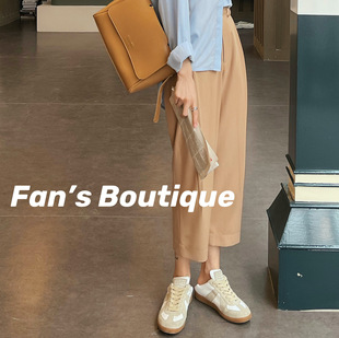 饭小队 两色入小个子友好显高显瘦 姐姐自留好搭藏肉九分裤