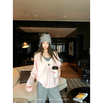 FFBLUE好穿慵懒连帽卫衣外套