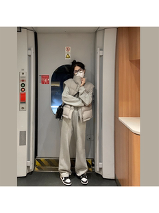 两穿高级雾灰羽绒马甲女袖 小心动 初冬 子可拆卸羽绒服 BLUE