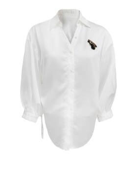 【直播专属】 白色/黑色小蜜蜂衬衫C241-2155-56/2154-55