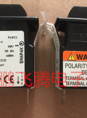 美国AIRPAX埃伯斯CR11-51F-30.0A-B01IV-V 30A 1P 80V 设备断路器