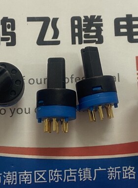 原装美国C&K 直插8脚4档旋转拨动波段开关 RM103772BCB 高端设备