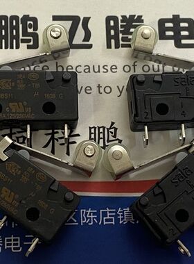 全新瑞士SAIA 直插3脚微动开关 X4G303N1BBS11带滚轮摆杆行程限位