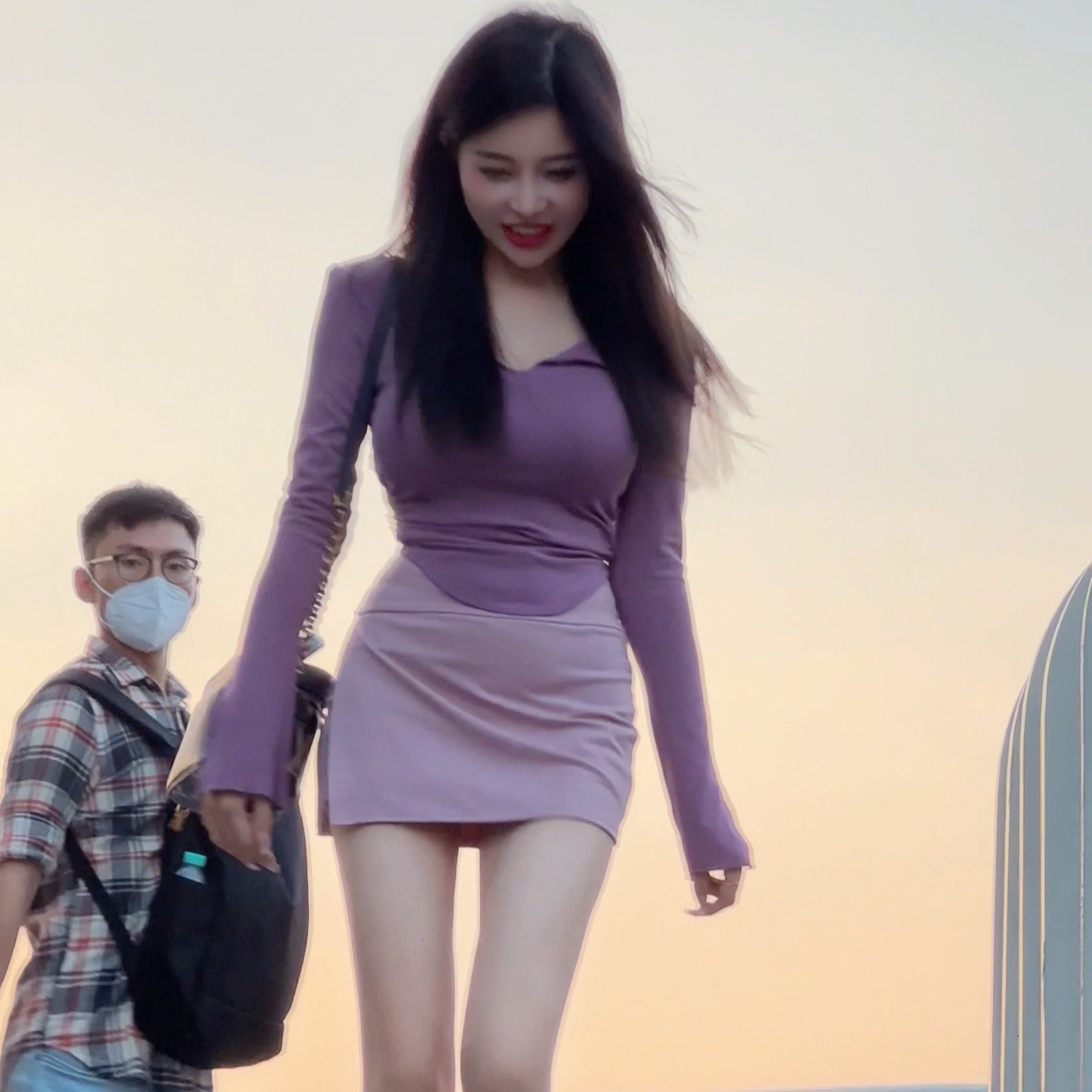 【薇薇专属】7095#显身材V领打底长袖上衣