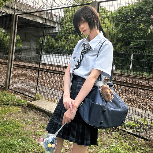 樱川中衬衫jk衬衣短袖学院风