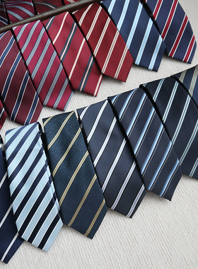 神仙club  jk手打领带合集  学院风衬衫免打领带配饰  条纹印花