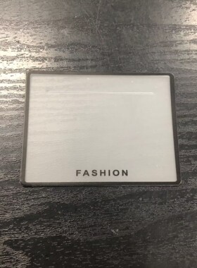 定制吊牌领标袋商标布标卡套袋塑料标签袋子新款EVA单片领标袋子