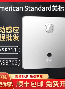 美标蹲便感应器FFAS8703/8713冲洗阀隐藏式感应大便冲水器座便器