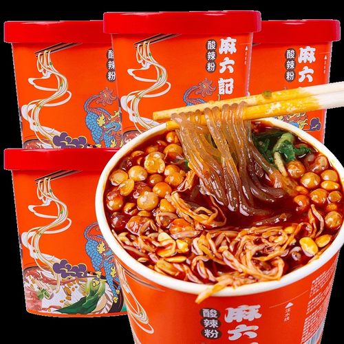 酸辣粉桶装256g麻六记